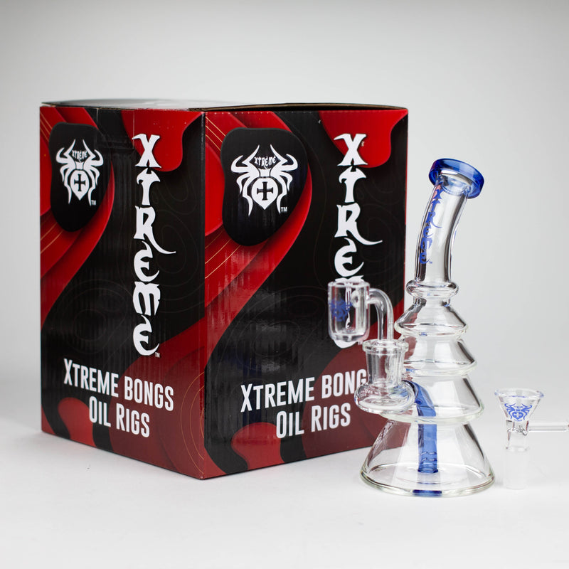 O Xtreme | 7" Glass 2-in-1 bubbler [DCK009]