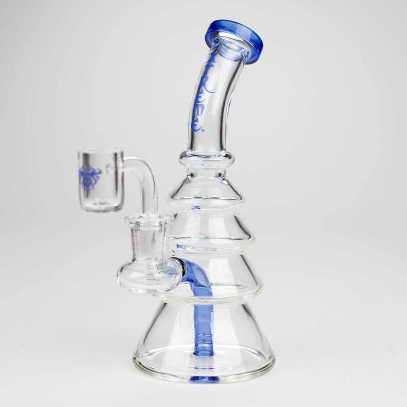 O Xtreme | 7" Glass 2-in-1 bubbler [DCK009]