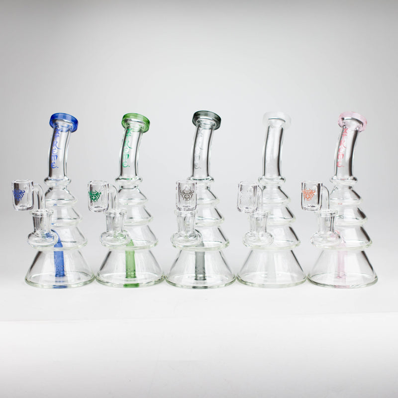 O Xtreme | 7" Glass 2-in-1 bubbler [DCK009]