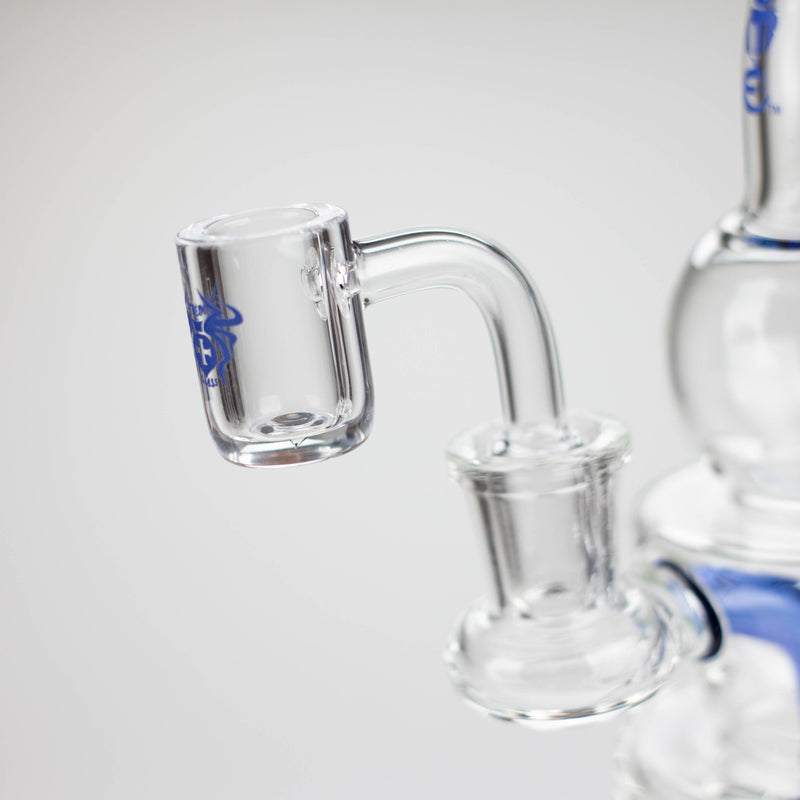 O Xtreme | 6.9" Glass 2-in-1 bubbler [DCK010]