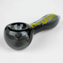 Kush | 4.5" durable thick wall glass pipe [H26] Glass Pipe Canadian Distributor