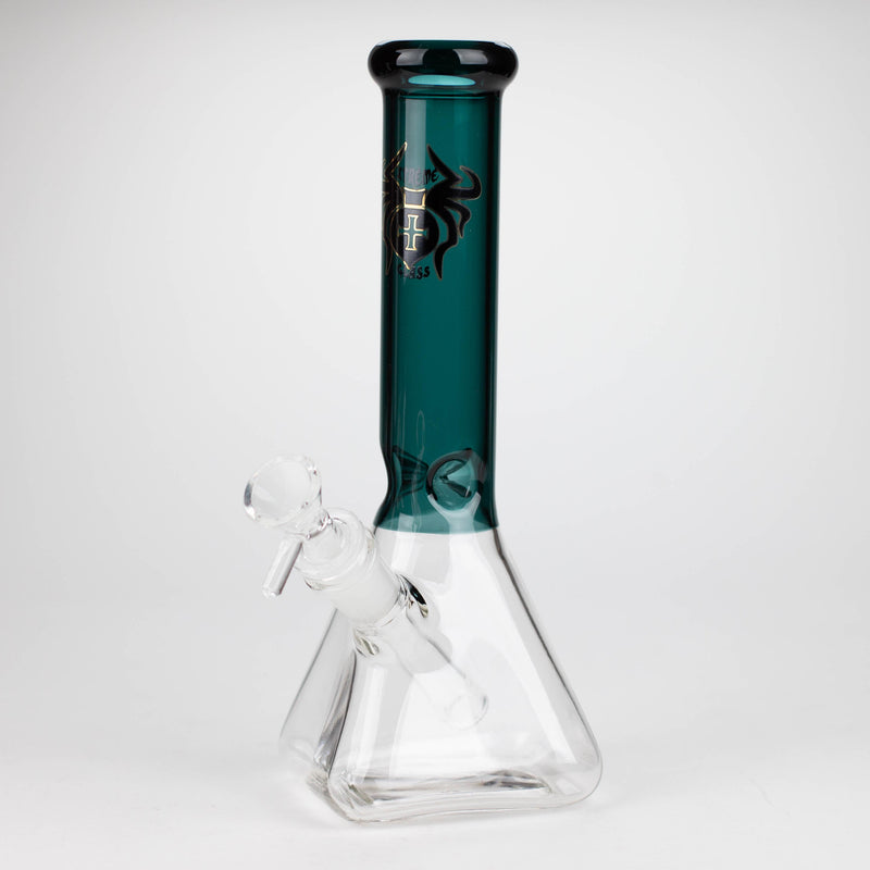 O Xtreme | 10" Pyramid glass water bong [AK085]