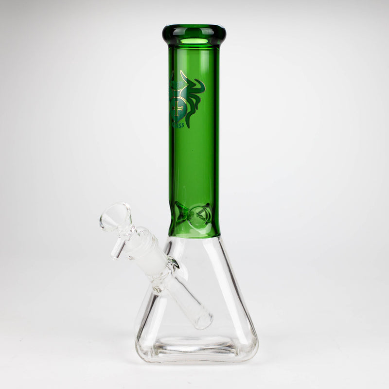 O Xtreme | 10" Pyramid glass water bong [AK085]