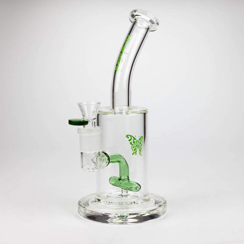 O Xtreme | 10" T-diffuser glass water bong [B10]