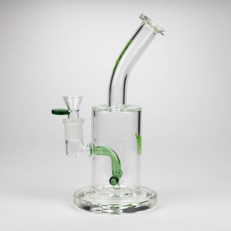 O Xtreme | 10" T-diffuser glass water bong [B10]