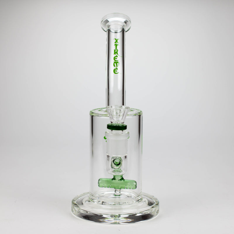 O Xtreme | 10" T-diffuser glass water bong [B10]