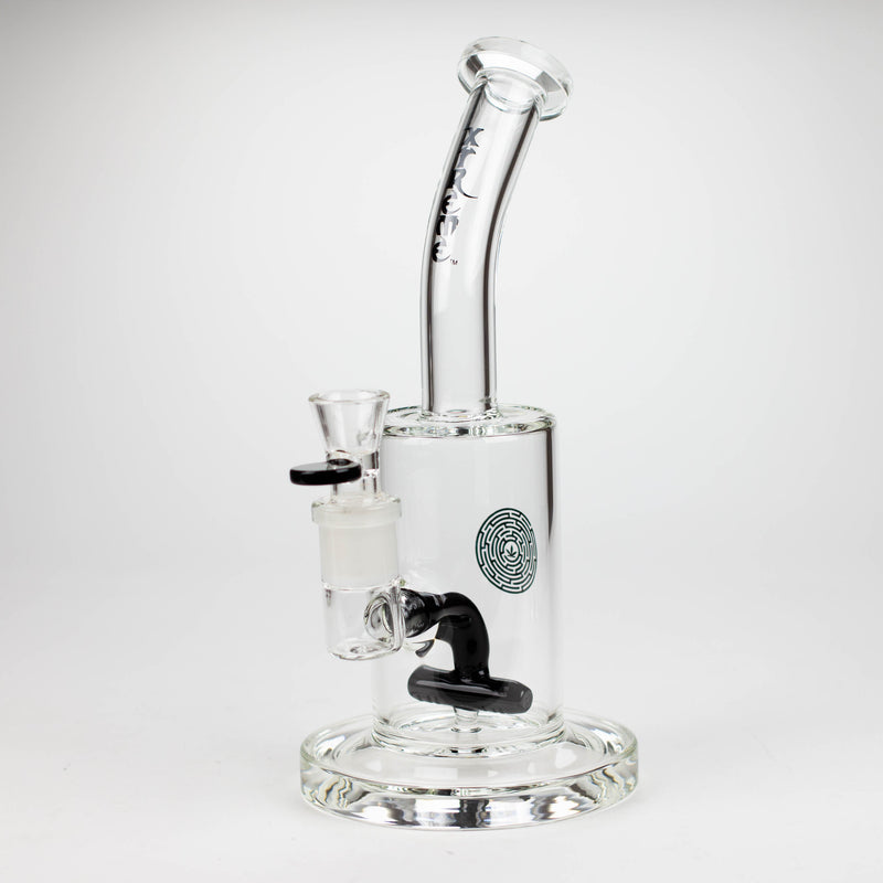 O Xtreme | 10" T-diffuser glass water bong [B10]