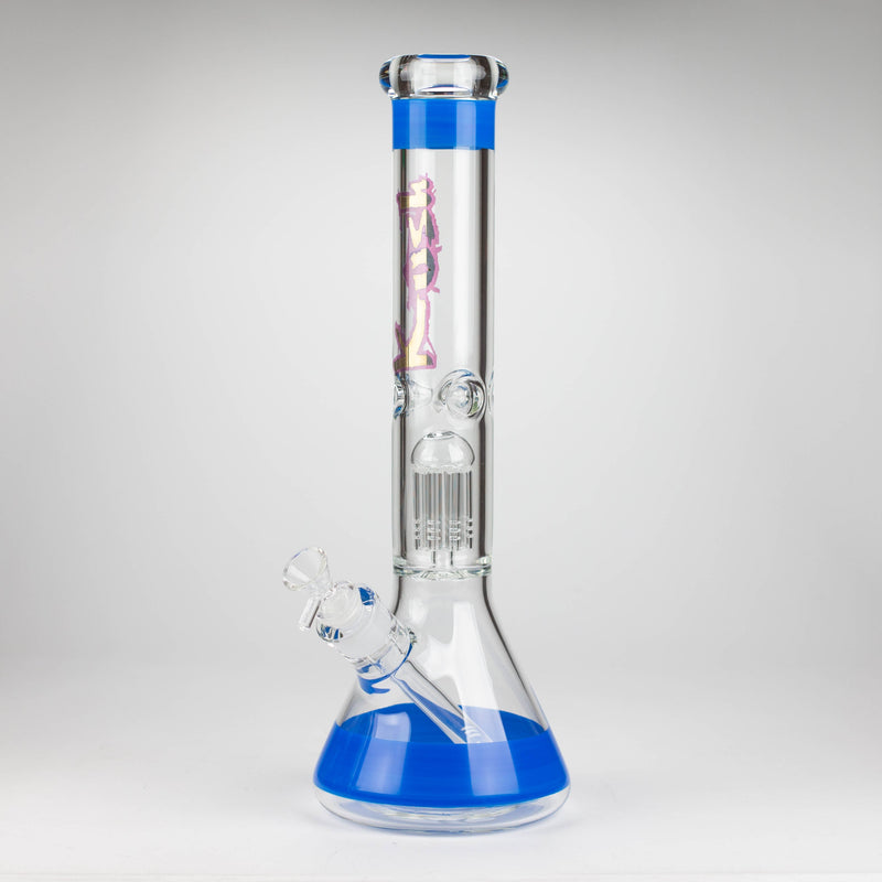 O Kush | 15" tree percolator 7mm glass bong [AK089]