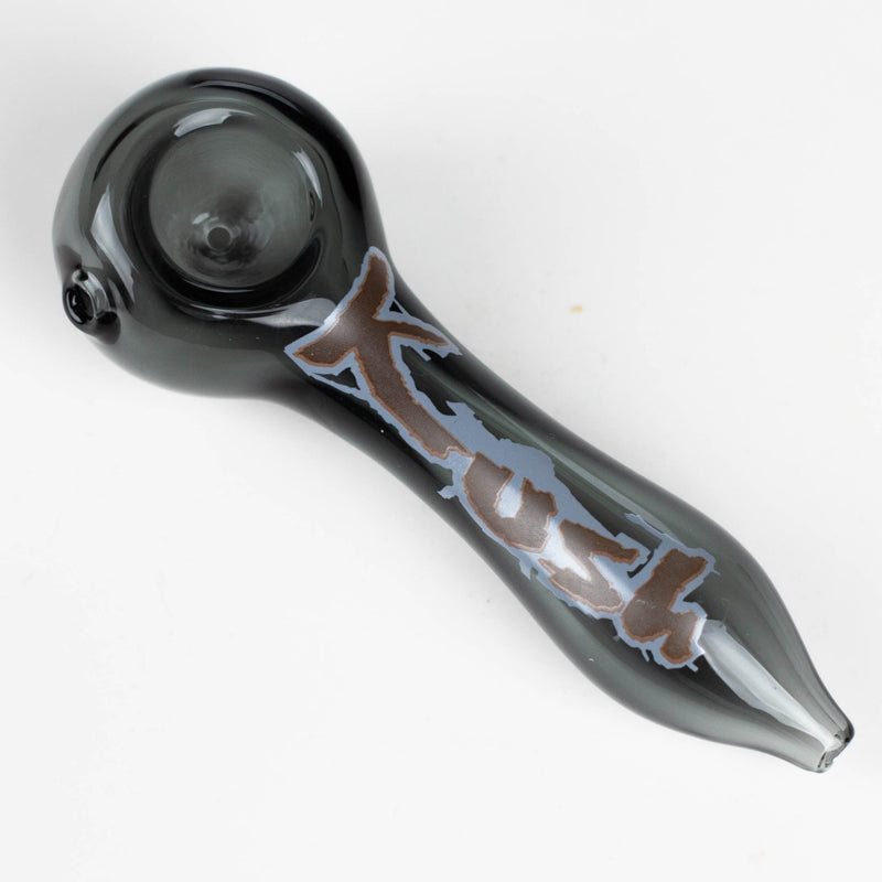 O Kush | 4.5" durable thick wall galss pipe [H26]