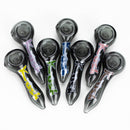 Kush | 4.5" durable thick wall glass pipe [H26] Glass Pipe Canadian Distributor