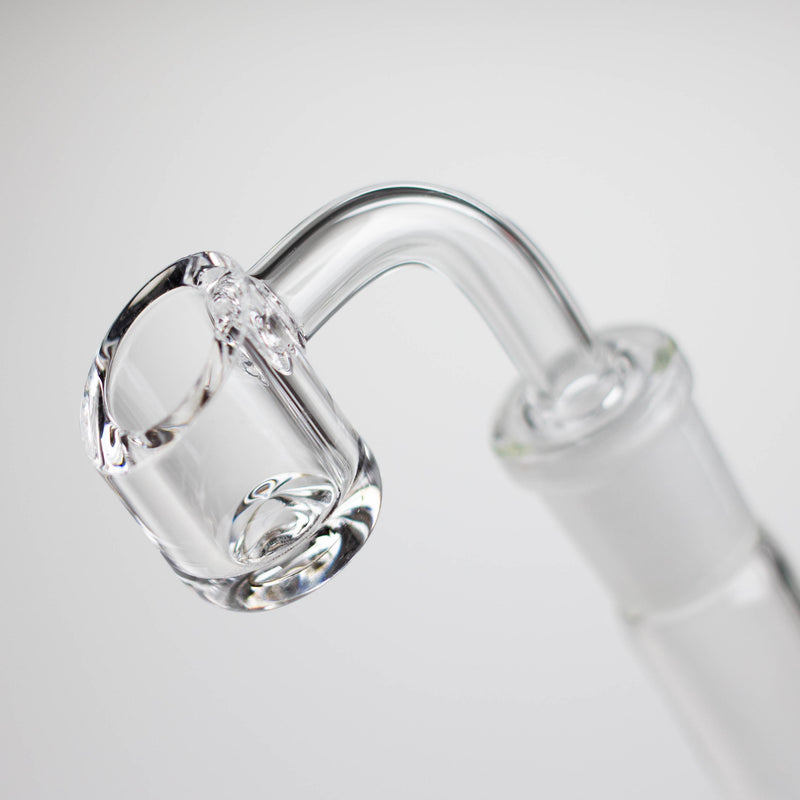 O AQUA | 10" Dual Honeycomb rig with quartz banger [B1]