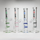Aqua | 10″ Glass Bong Collection with Bowl & Banger – Assorted (B1) – Box of 12 Glass Rig Canadian Distributor
