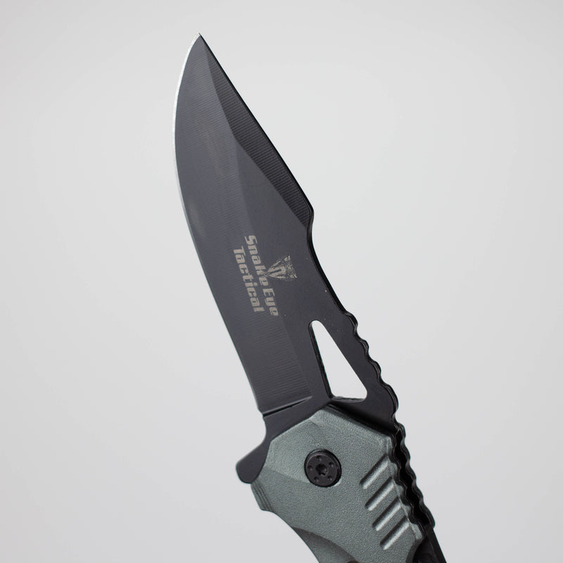 O Snake Eye | Outdoor rescue hunting knife [SE-981GY]