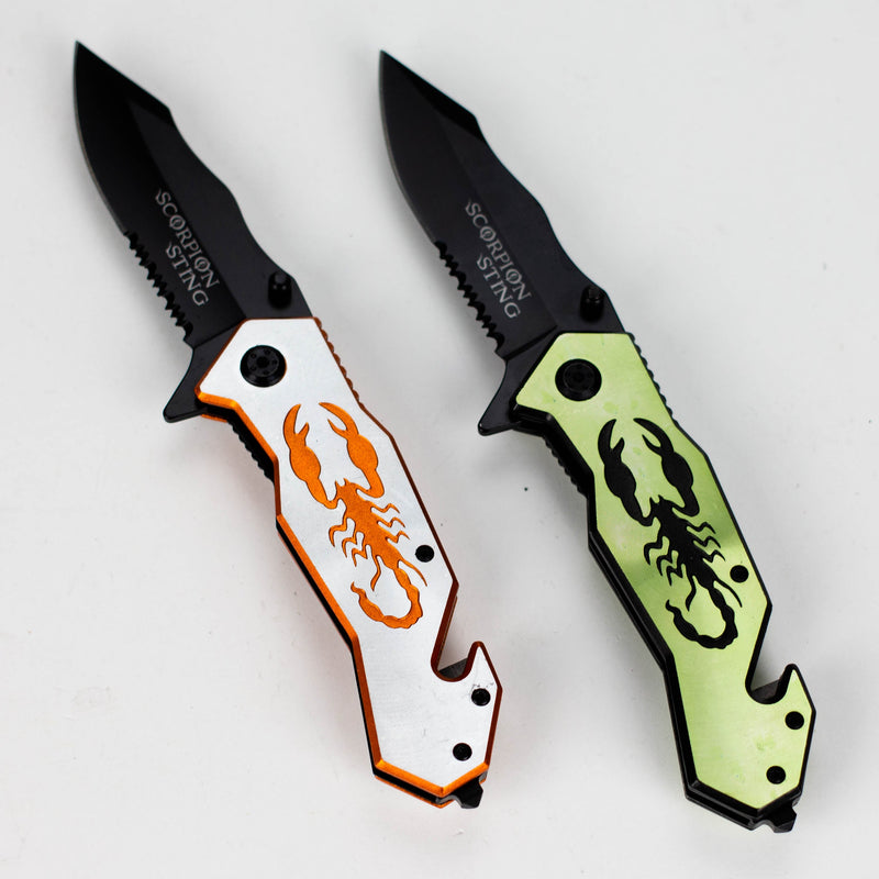 O Snake Eye | Outdoor rescue Scorpion hunting knife [SE-901]