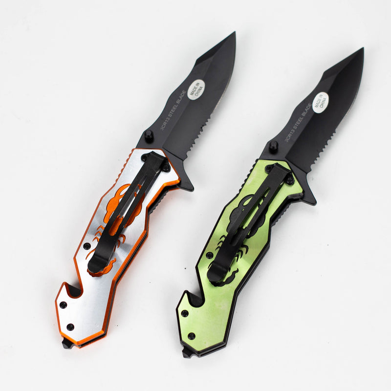 O Snake Eye | Outdoor rescue Scorpion hunting knife [SE-901]