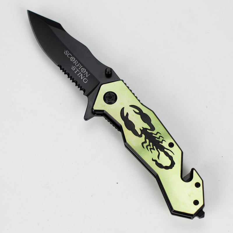 O Snake Eye | Outdoor rescue Scorpion hunting knife [SE-901]