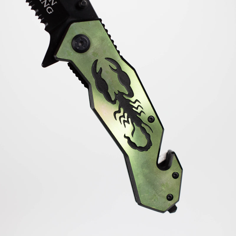 O Snake Eye | Outdoor rescue Scorpion hunting knife [SE-901]