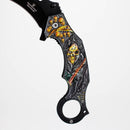 Snake Eye | Skull Design folding Karambit 3 " Blade [SE-12990] Folding Knife BB Canada