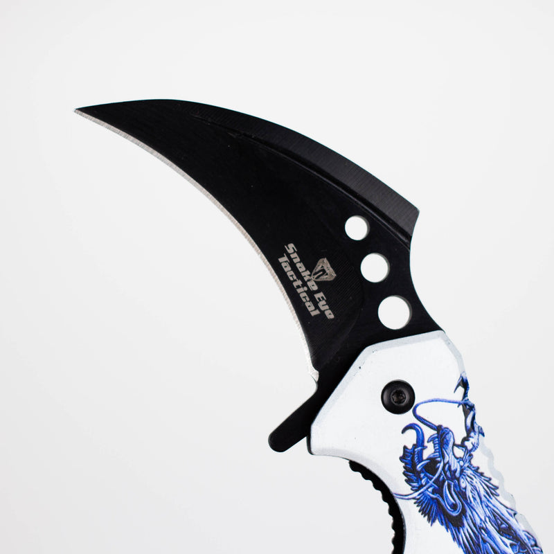 O Snake Eye | Dragon Design folding Karambit 3 " Blade [SE-1111S]