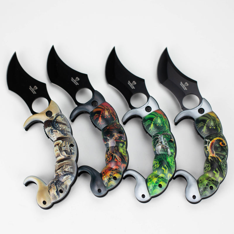 O Snake Eye | Pocket Knife Scorpion Tail [SE-1342D]