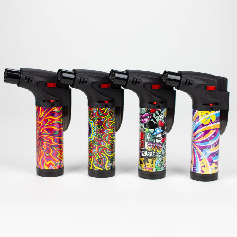 O StriKo | Double Jet Torch Lighter Display of 12