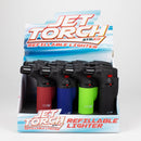 StriKo | Single Jet Torch Ligher Display of 12 [LT-UB-181] Torch BB Canada