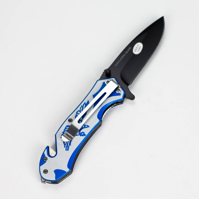 O Snake Eye | outdoor rescue hunting knife [SE-944BL]