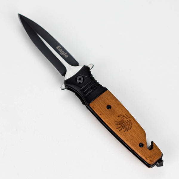 O Outdoor rescue hunting knife w/ Belt Clip [PK-846EA]