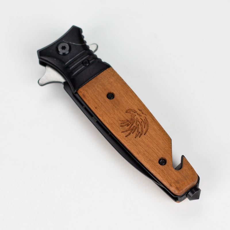 O Outdoor rescue hunting knife w/ Belt Clip [PK-846EA]