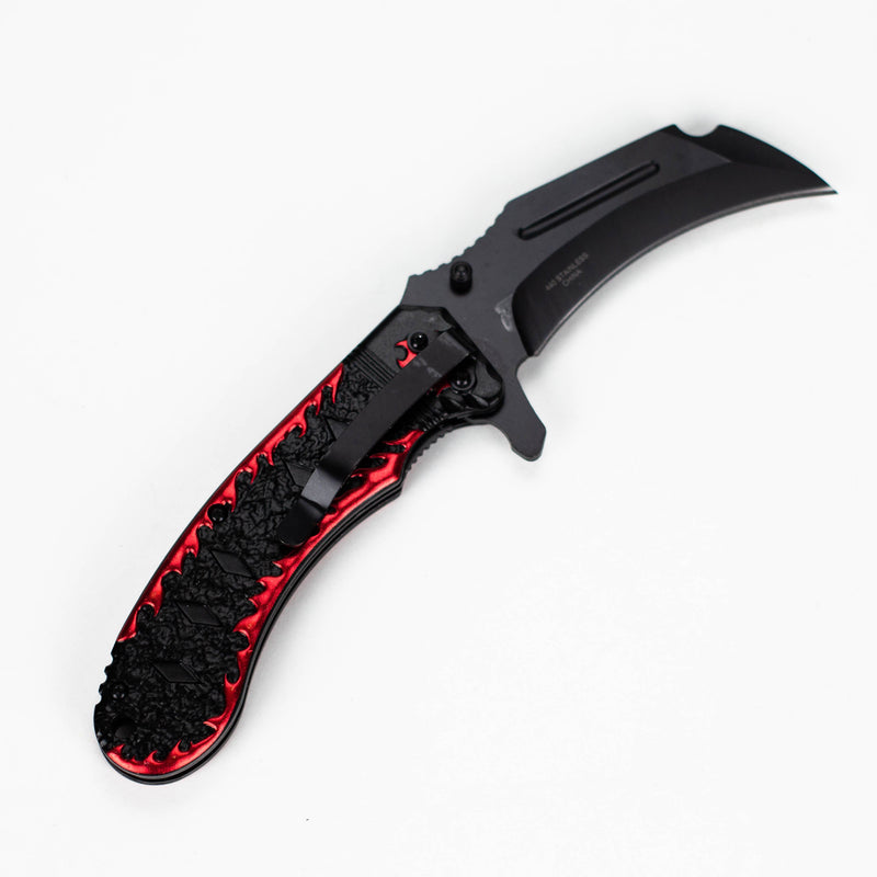 O Snake Eye | 10" Pocket Knife [SE-386RD]