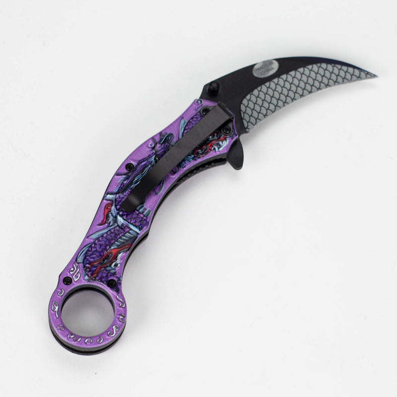 O Snake Eye | 10" Pocket Knife [SE-5326-PR]