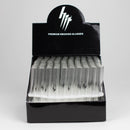 HIT Glass | 4.25" Clear Glass Tube straight pipe Box of 100 Blunt NIBO Distribution