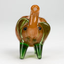 Elephant shape insideout pipe small [PIP185] Glass Pipe NIBO Distribution
