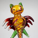 4-3/4" Bat Insideout Glass Smoking Pipe [PIP971] Glass Pipe NIBO Distribution