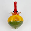 4.25" Elephant Rasta color hand pipe Glass Pipe NIBO Distribution