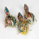 4.5" Turtle shape insideout pipe [PIP977] Glass Pipe NIBO Distribution