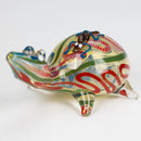 4.5" Turtle shape insideout pipe [PIP977] Glass Pipe NIBO Distribution
