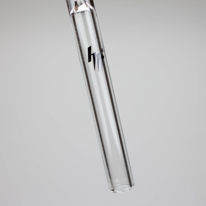 O HIT Glass | 4.25" Clear Glass Chillum Pipe Box of 100