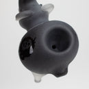 4.25" Elephant Frosted Glass Pipe - Assorted Colors [PIP187] Glass Pipe NIBO Distribution