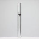 HIT Glass | 4.25" Clear Glass Tube straight pipe Box of 100 Blunt NIBO Distribution