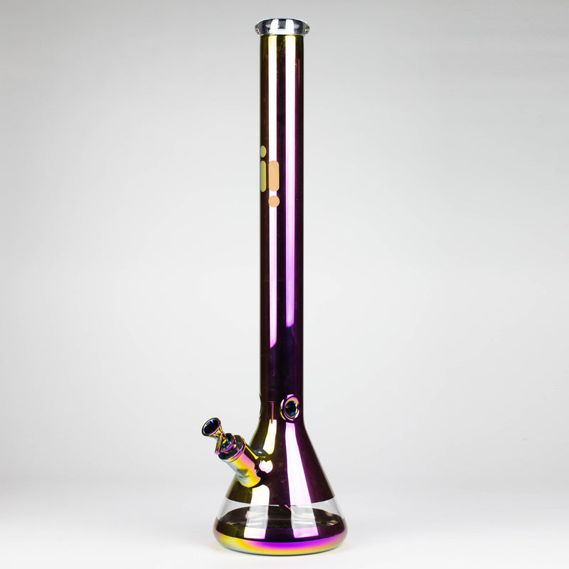 O Infyniti | 24"metallic  7mm glass water bong [GP1774]