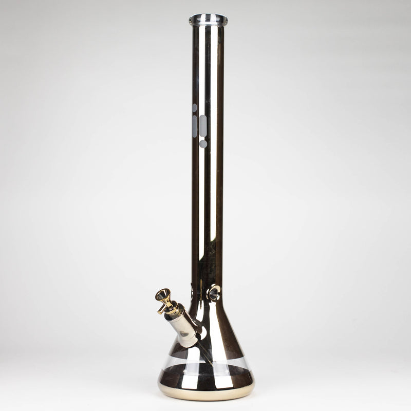 O Infyniti | 24"metallic  7mm glass water bong [GP1774]