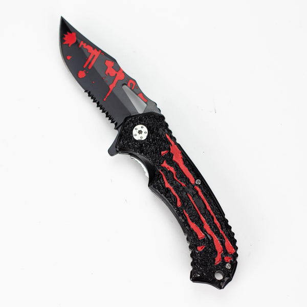 O Snake Eye | Outdoor rescue hunting knife [SE-961RD]