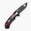 Snake Eye | Outdoor rescue hunting knife [SE-961RD] Folding Knife BB Canada