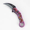 Snake Eye | 10" Pocket Knife [SE-5326-PR] Folding Knife BB Canada Pink