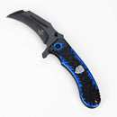 Snake Eye | 10" Pocket Knife [SE-386] Folding Knife BB Canada Blue