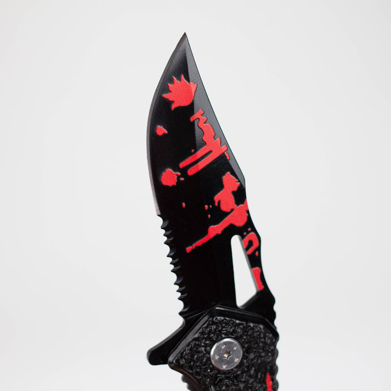 O Snake Eye | Outdoor rescue hunting knife [SE-961RD]