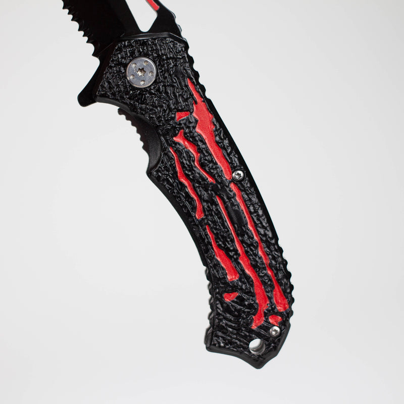 O Snake Eye | Outdoor rescue hunting knife [SE-961RD]