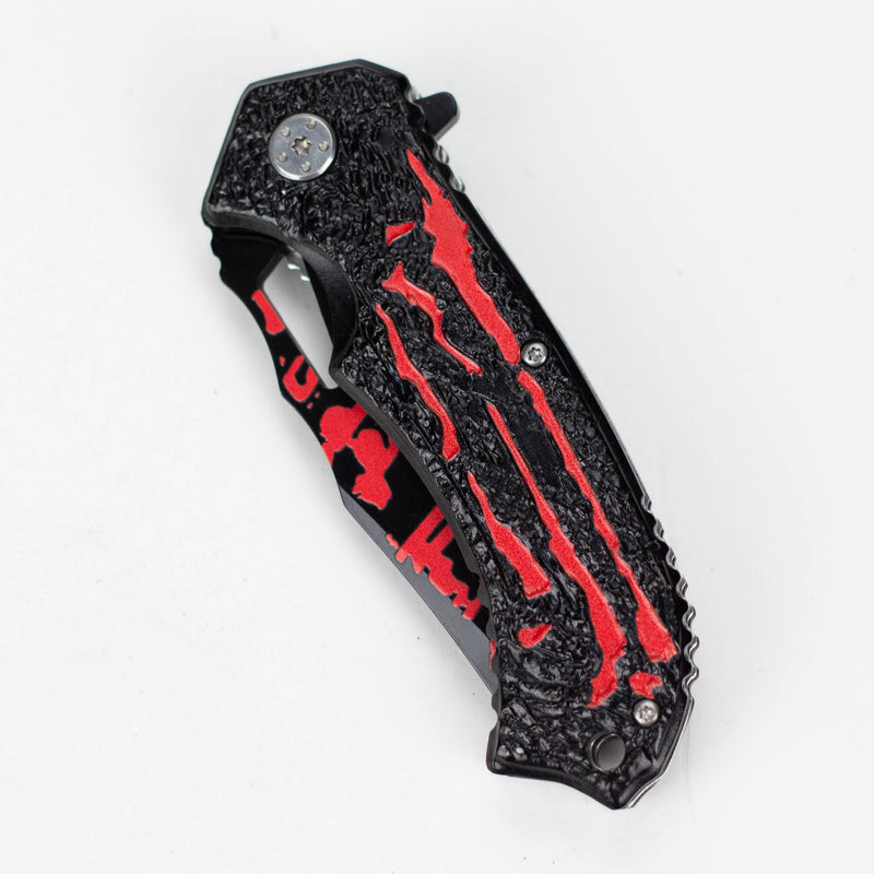 O Snake Eye | Outdoor rescue hunting knife [SE-961RD]