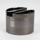 Fortune | 74mm 4 parts metal herb grinder [G092] Display Pack Super Supplys Inc